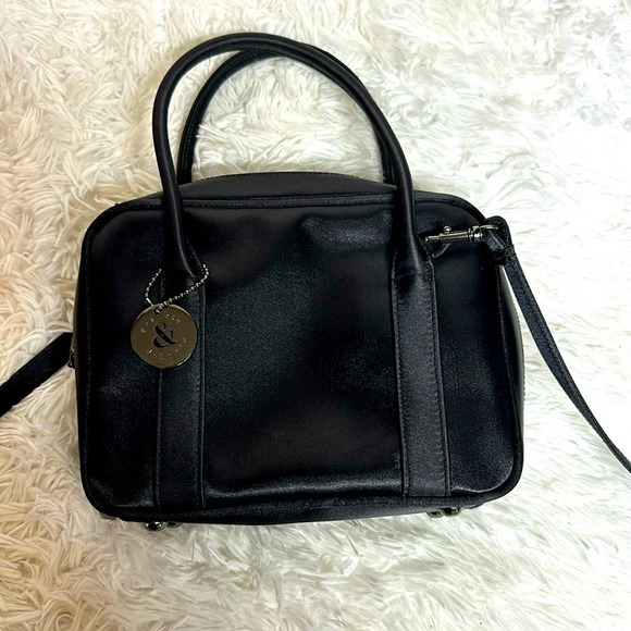 Frankie and Johnnie Small Satin Bag Crossbody or satchel - Picture 1 of 8